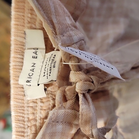 ❤️ NWT! AMERICAN EAGLE RUFFLE MINI DRESS, MEDIUM - Picture 10 of 14